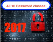 The Password Courses 2017 (10 Classes total)