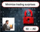 Password class #50 - How to minimize trading surprises